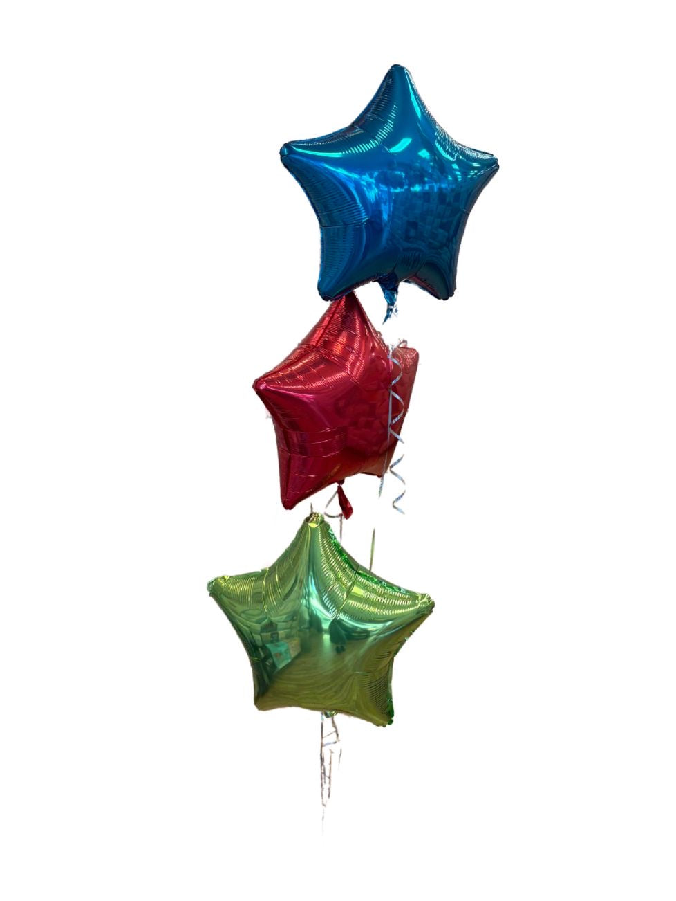 3 Coloured Foil Balloon Bouquet