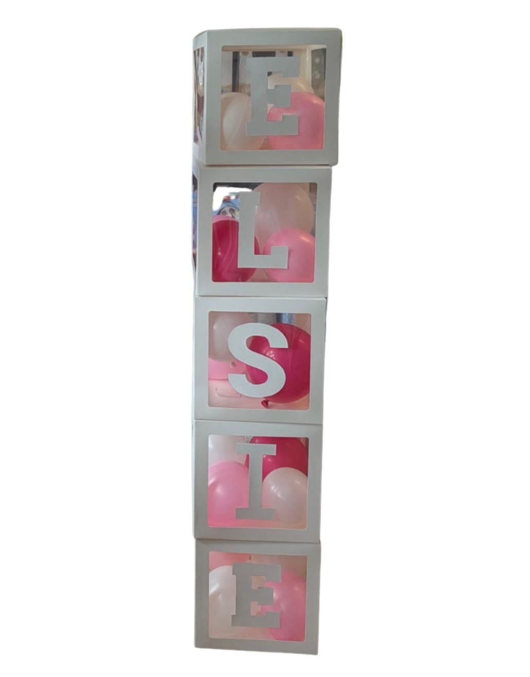 Personalised Balloon Boxes