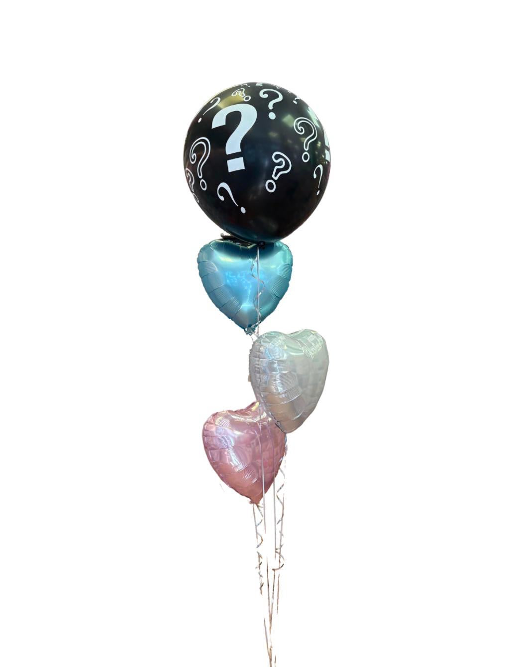 Question Marks/Gender Reveal Balloon