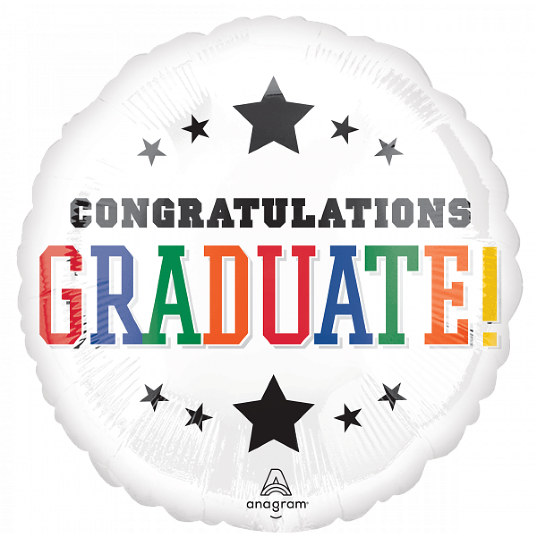 Supershape Graduation Foil Balloon