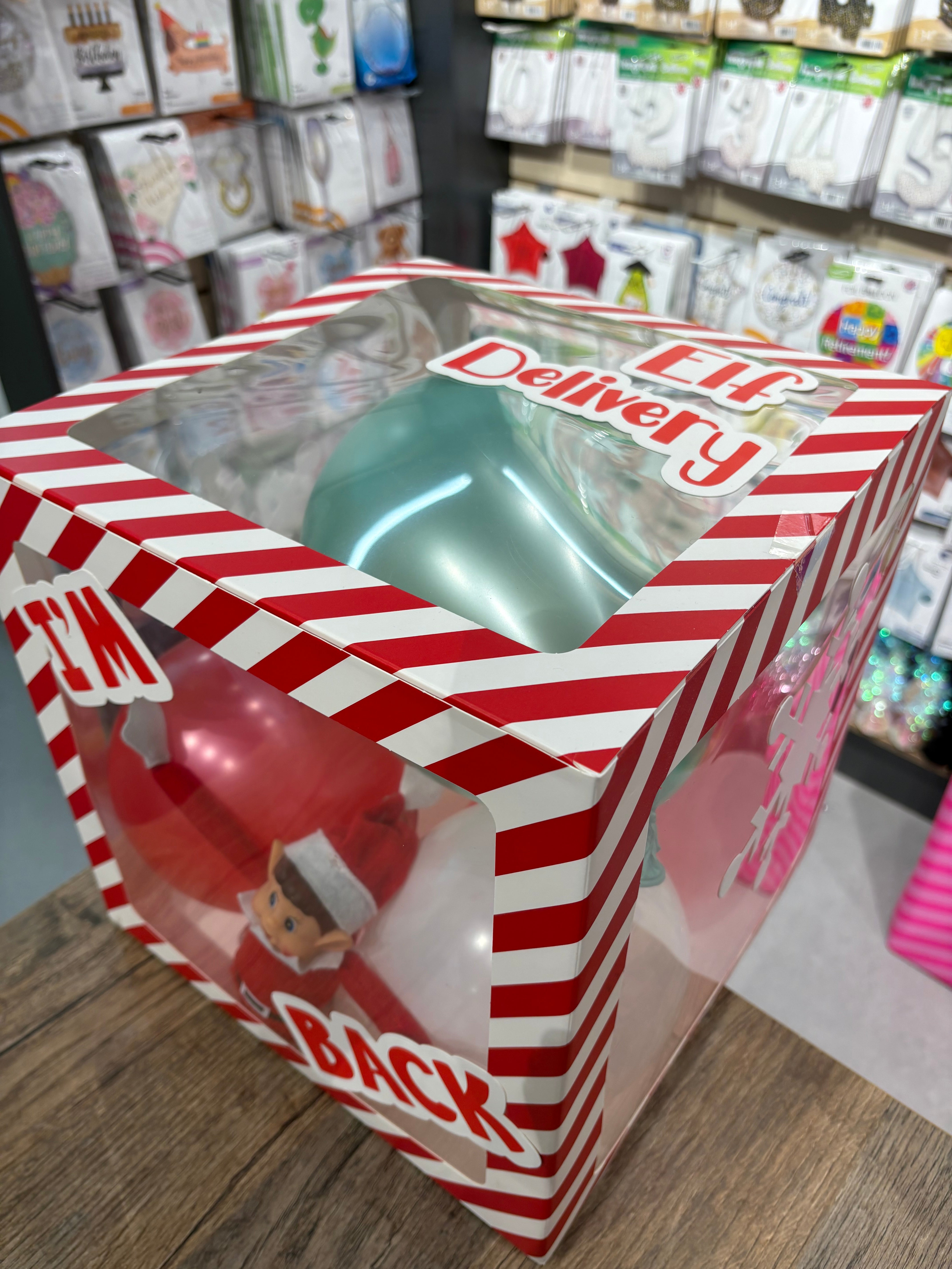 Elf Delivery - Balloon Box