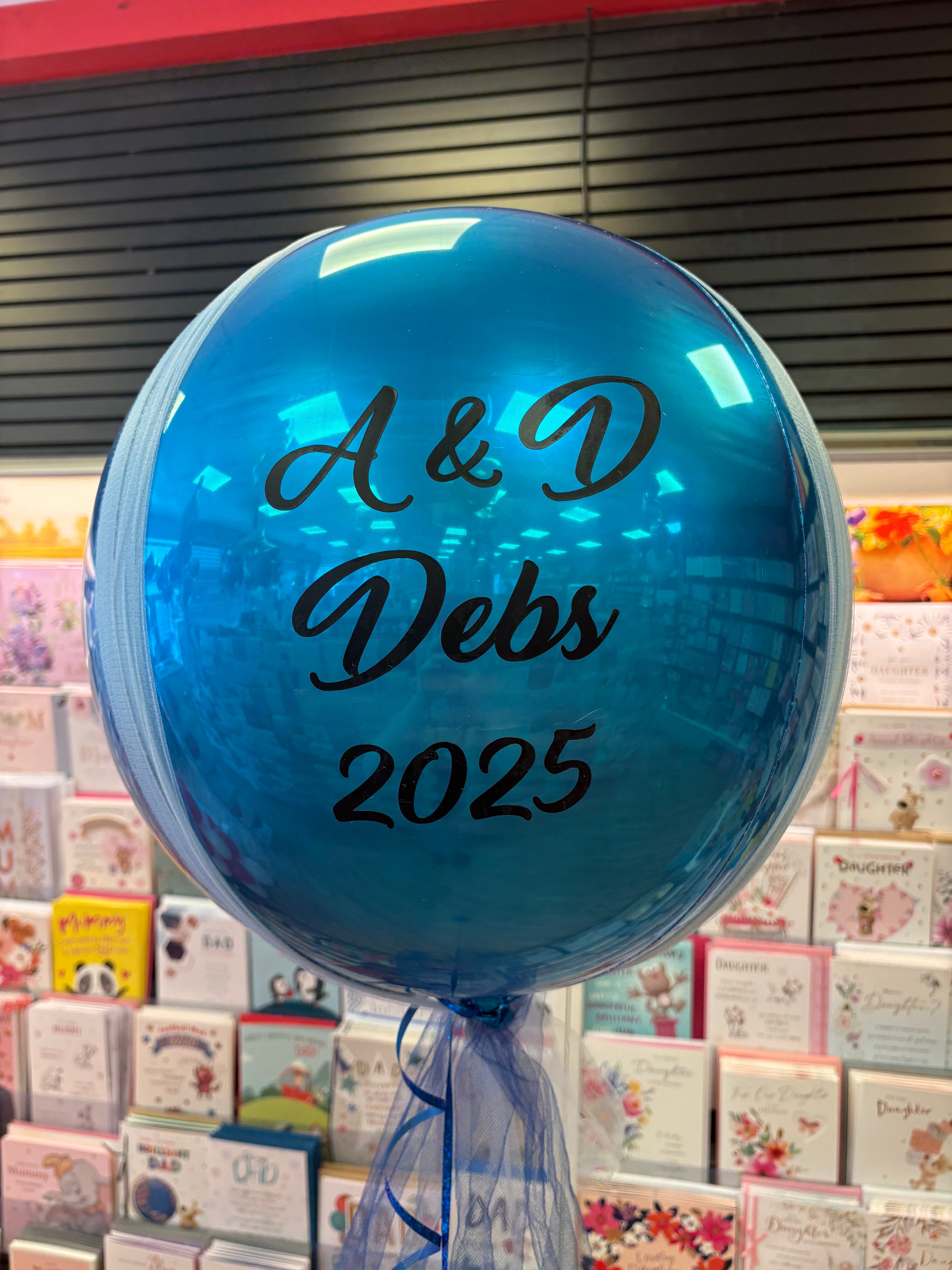 Personalised Orb With Text