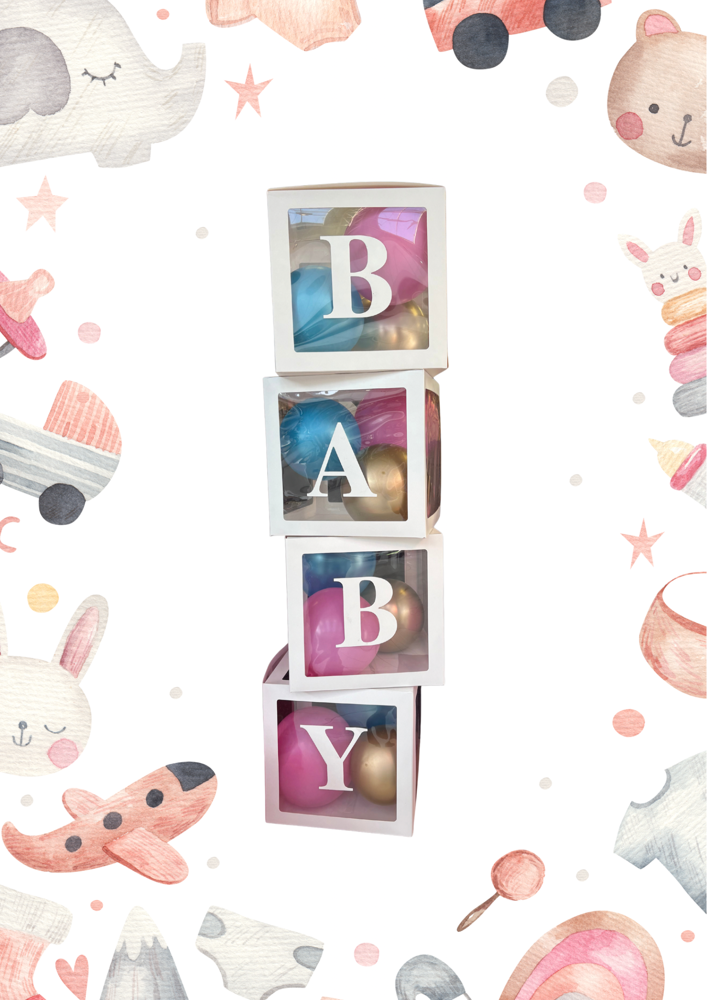 Personalised Balloon Boxes