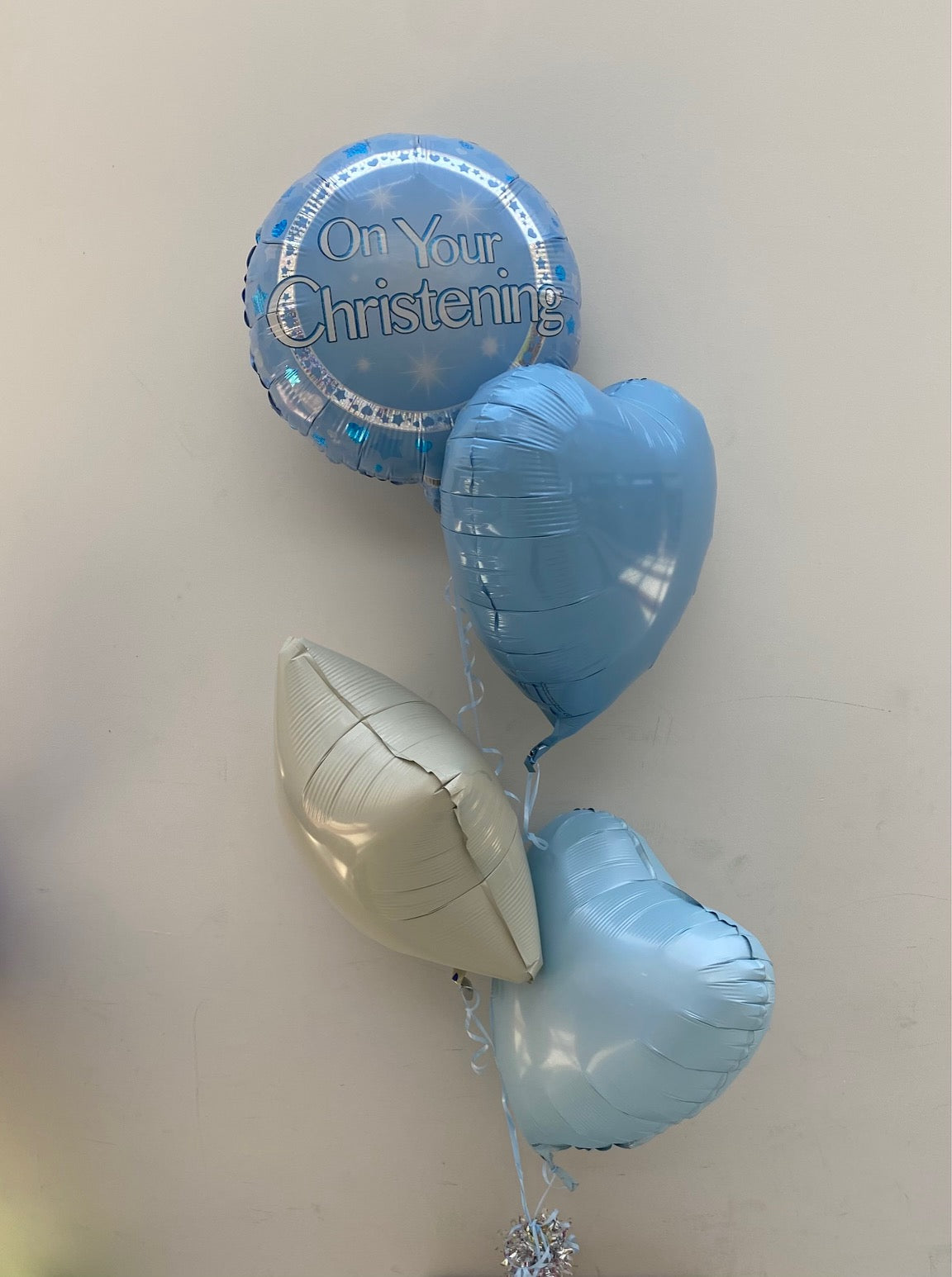 Christening Foil Balloon Bouquet