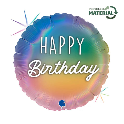 Female Happy Birthday Foil Balloon Bouquet