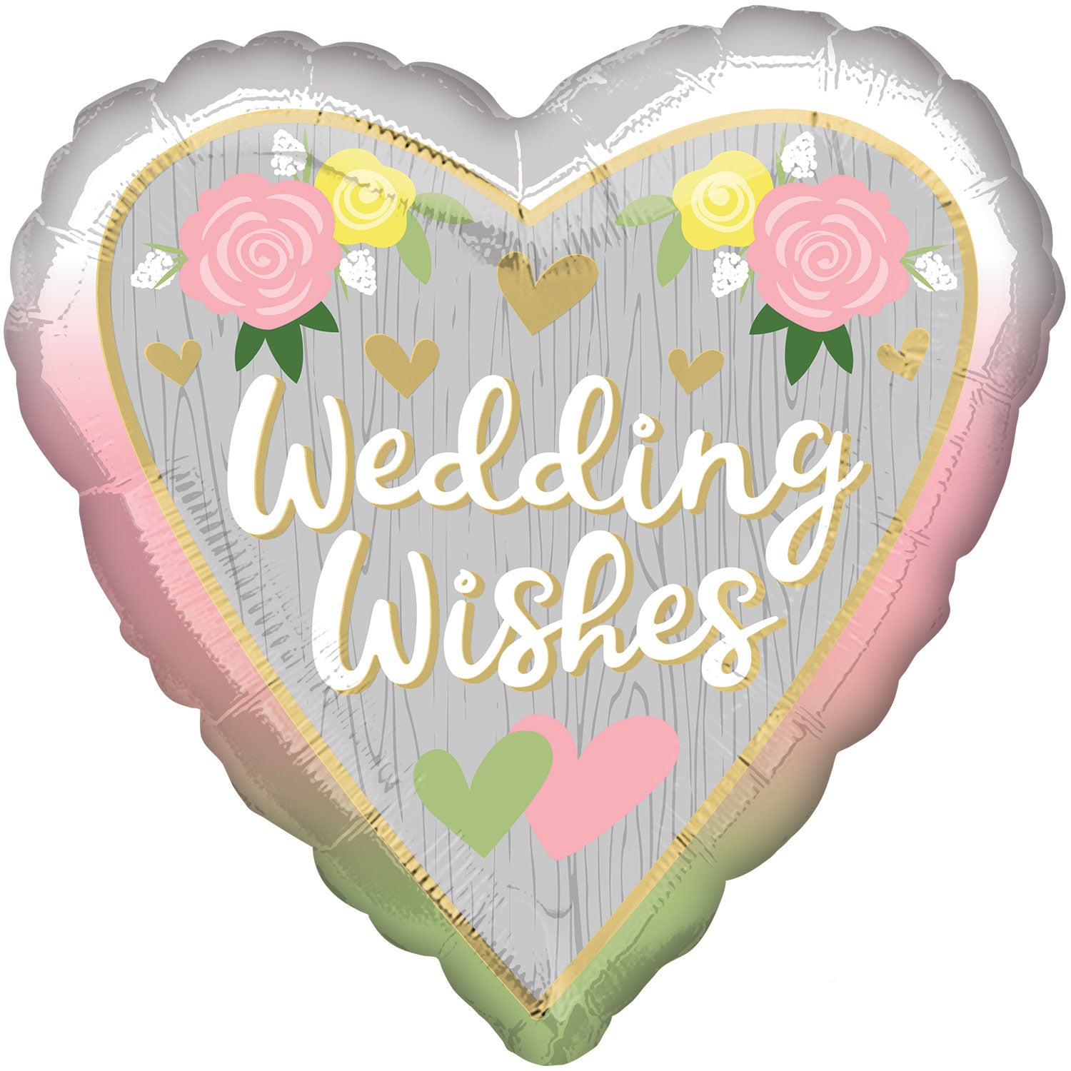 Wedding Foil Balloon Bouquet
